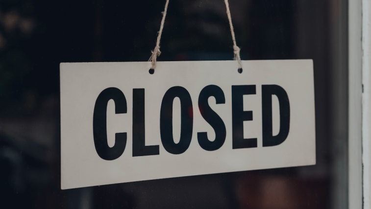restaurant closed