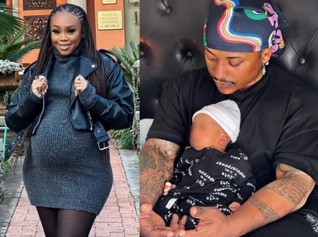 Bontle Modiselle and Priddy Ugly welcome their second child, a baby boy