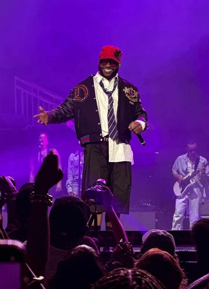 Davido at Loftus stadium