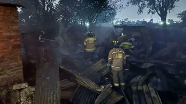 Makausi informal settlement fire