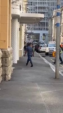 Man without clothes arrested in Cape Town CBD after refusing to cover himself & firing police gun
