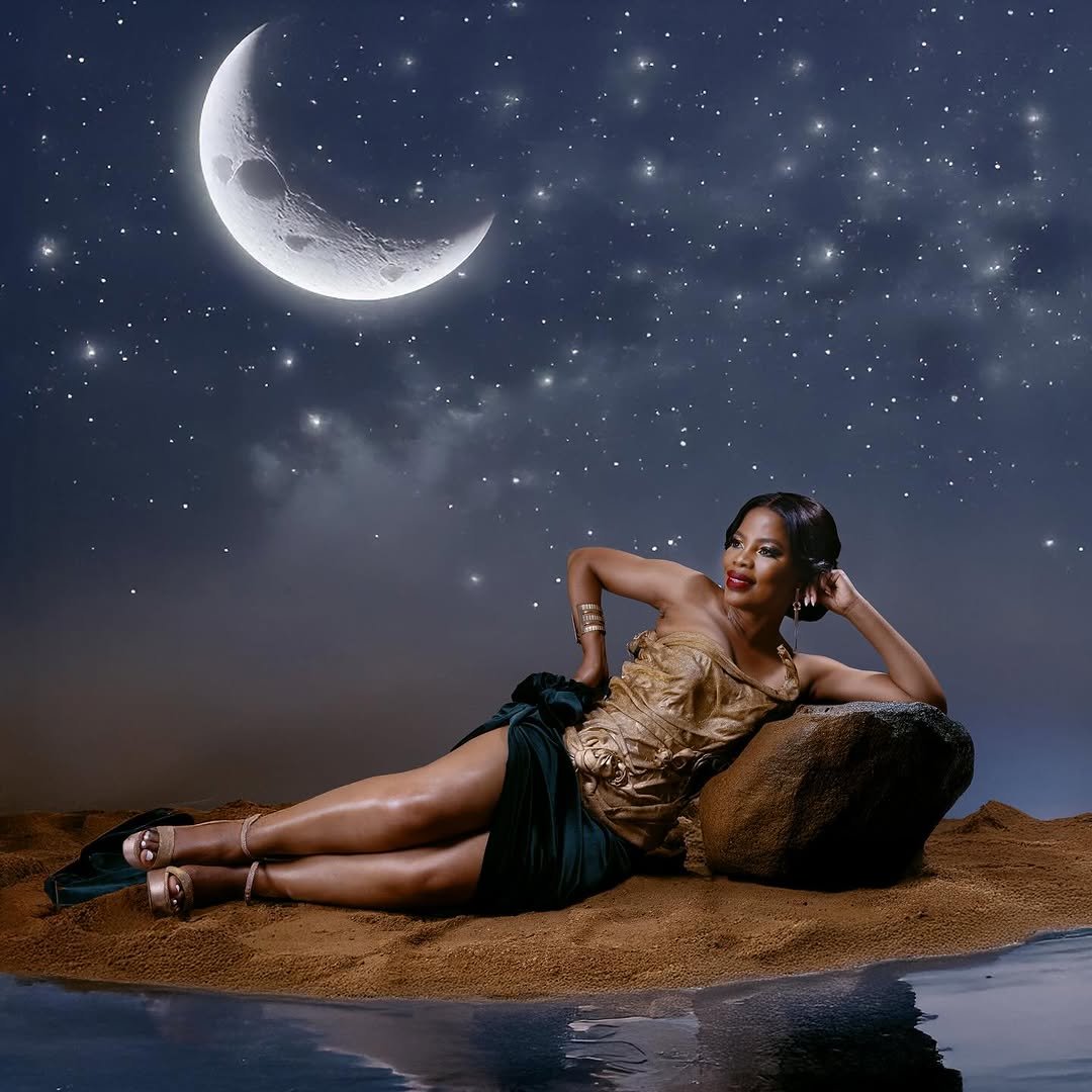 Winnie Ntshaba celebrates