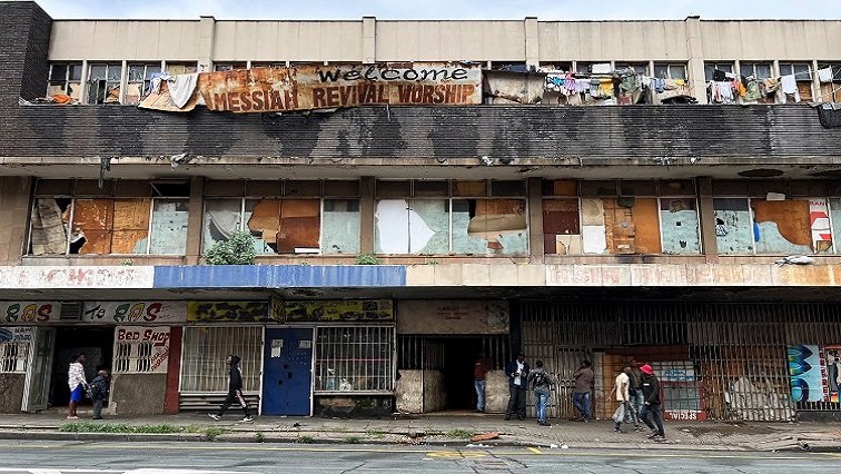 hijacked buildings in Joburg