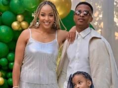 Oros Mampofu and his wife