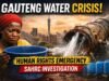 Human Rights Inquiry Exposes How Financial Breakdown Is Crippling Gauteng Water Supply