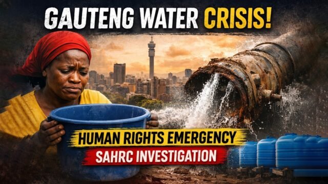 Human Rights Inquiry Exposes How Financial Breakdown Is Crippling Gauteng Water Supply