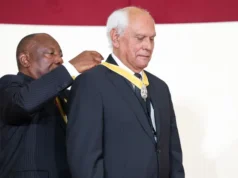 Trevor Jones Honoured at National Orders Ceremony