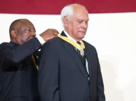 Trevor Jones Honoured at National Orders Ceremony