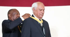 Trevor Jones Honoured at National Orders Ceremony