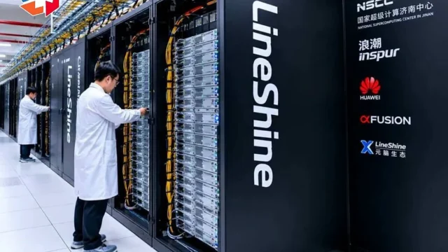 china’s lineshine supercomputer